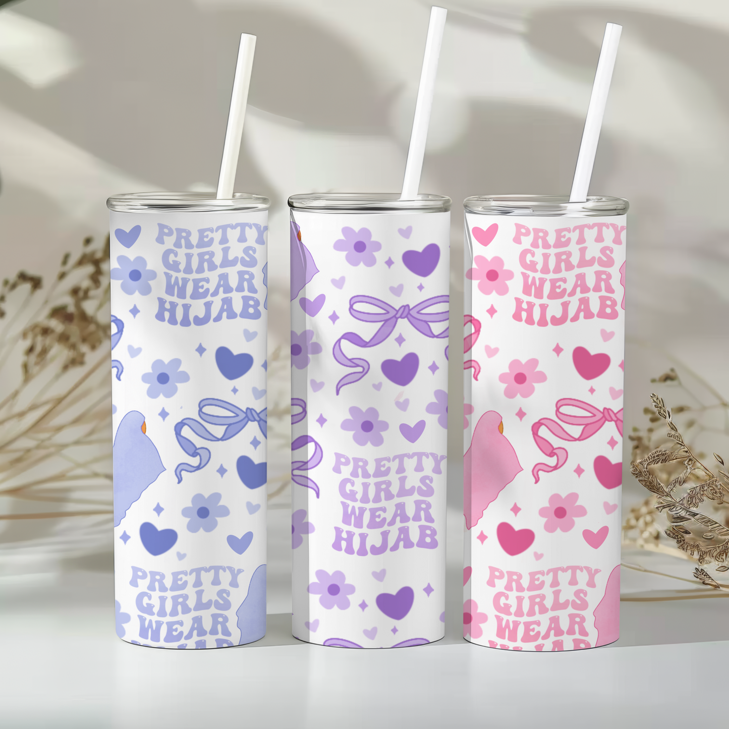 Pretty Girls Wear Hijab Cup